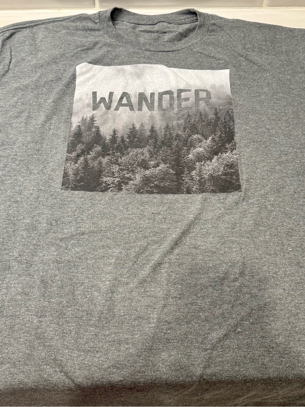 Sonoma Gray 'Wander' Graphic Short Sleeve Tee